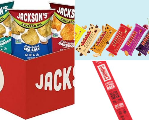 Favorite healthy snacks for family cover photo collage