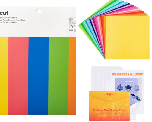 Cricut Craft Materials for Classroom Projects cover photo collage