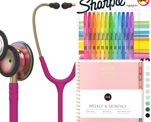 Nursing School Essentials cover photo collage