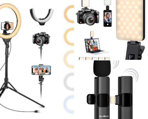 Content Creator Must Haves cover photo collage