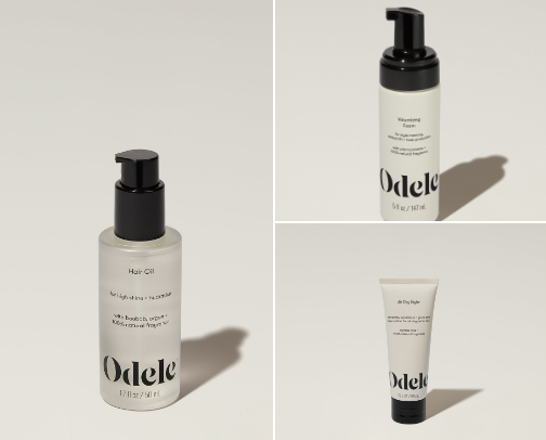 Curly/wavy hair products cover photo collage