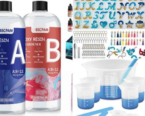 The Essential Ingredients for Crafting Resin Magic cover photo collage