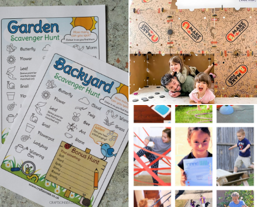 Fun & Free Things to Do with Kids Anywhere cover photo collage