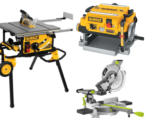 Woodworking Tools cover photo collage