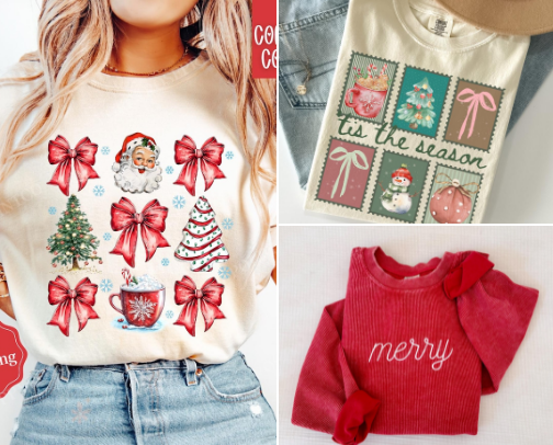 Comfy Cozy Shirts/Sweatshirts cover photo collage