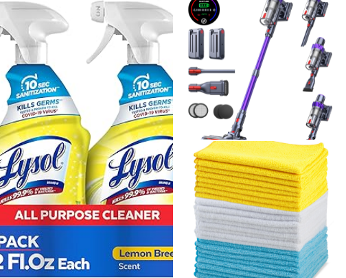 Cleaning favorites for moms💕 cover photo collage
