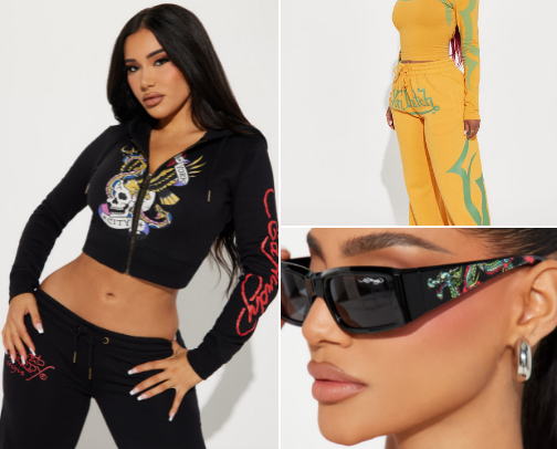 Y2k fashion cover photo collage