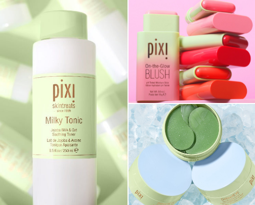Soft & Glowy Pixi Essentials cover photo collage