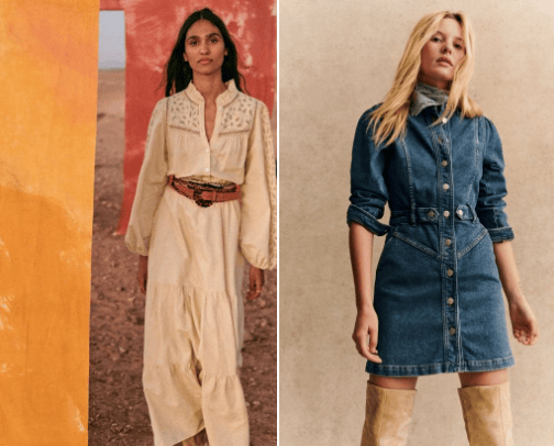 Perfect Parisian style  /Sézane cover photo collage