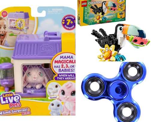 Christmas gift ideas for kids ages 4-8 cover photo collage