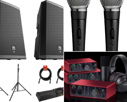 Music Production Must-Haves! cover photo collage
