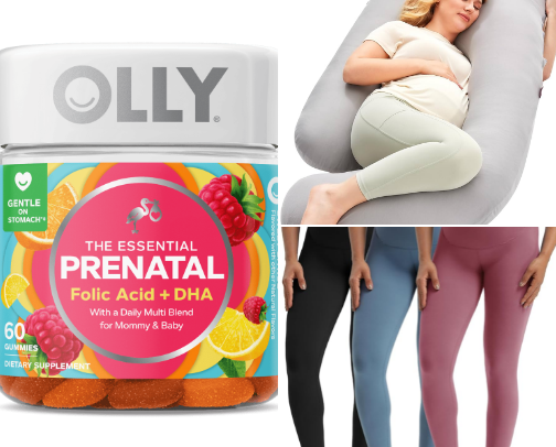 Pregnancy + Postpartum cover photo collage