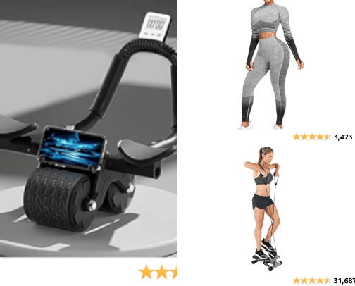 Fitness Favorites cover photo collage