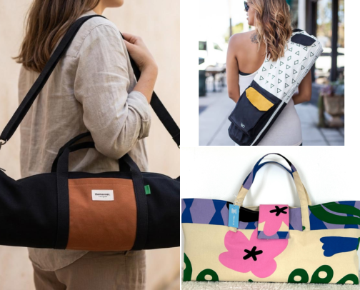 Yoga Mat Bags I Tried After Dropping My Mat In A Parking Lot cover photo collage