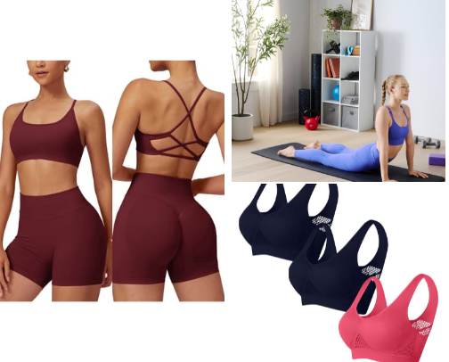Workout Wardrobe: Home & Gym Essentials🏋🏻‍♀️ cover photo collage