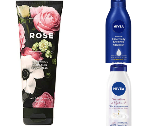 Body care cover photo collage