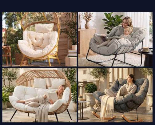 Cozy Fall Porch Essentials: Decor, Seating & Accessories cover photo collage