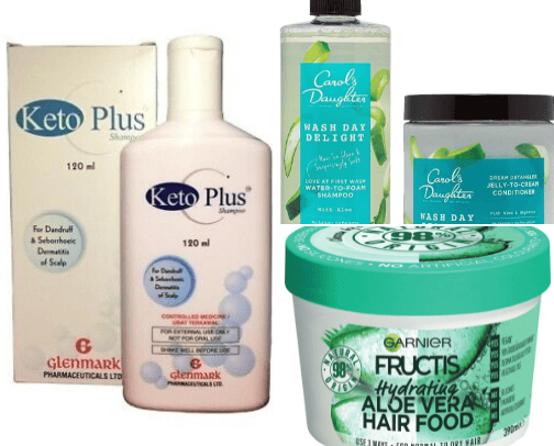 Curly hair faves cover photo collage