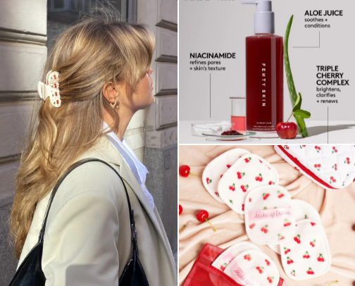 Cherry cherry lady🍒 cover photo collage