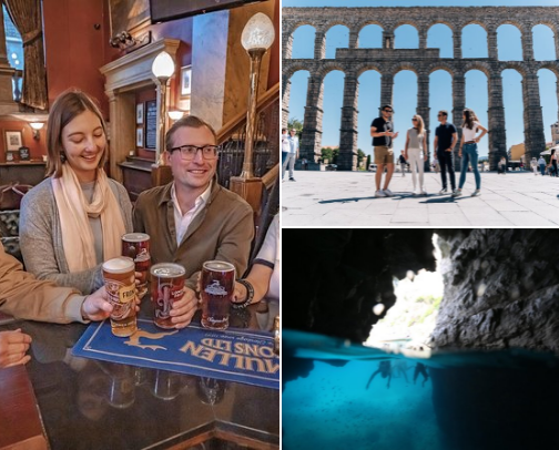 Traveling And Relaxation cover photo collage