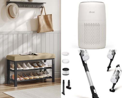 KEEPING MY HOME CLEAN .. WHEN LIVING NEAR THE BEACH cover photo collage