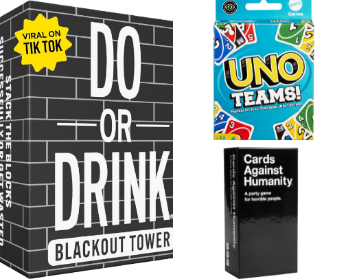 The Ultimate Game Night Lineup: Ready, Set, Play! 🥳🃏😈 cover photo collage