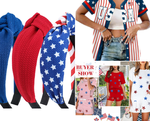 Slap on the Stars and Stripes.. 4th of July outfits for 2026 cover photo collage