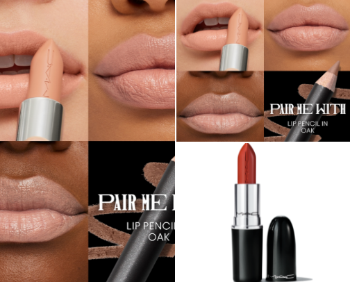 Mac Makeup cover photo collage