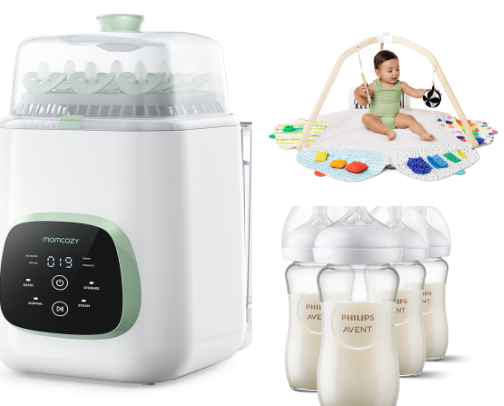 Mommy to-be registry must haves cover photo collage