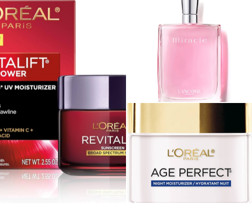 My favorite beauty products cover photo collage
