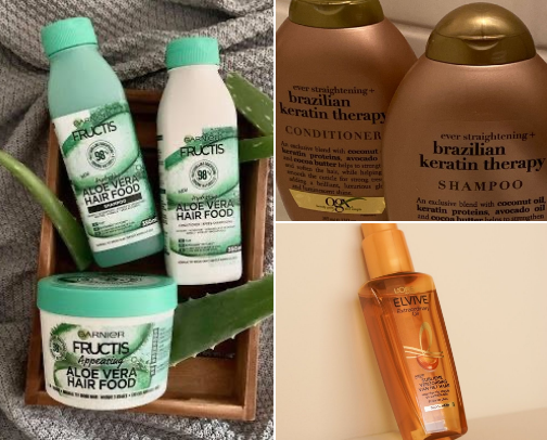 💇‍♀️ Hair Growth & Shine Essentials (BUDGET 💸) cover photo collage