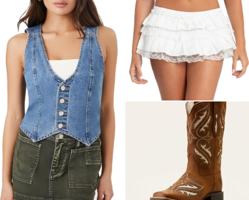 Country concert fits cover photo collage