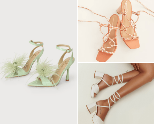 Comfortable Sandals/Heels cover photo collage