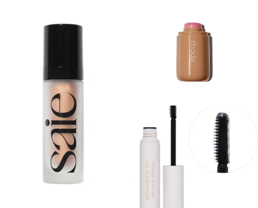 MUSTS for a natural glowy makeup routine cover photo collage