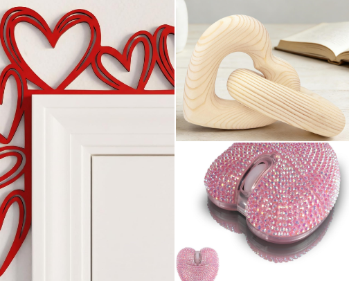 Valentine’s Day Office Decor 🩷💐 cover photo collage