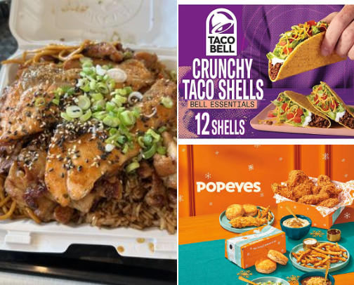 My favorite places to eat cover photo collage
