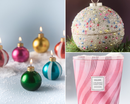 Best Christmas Candles! Pine, Peppermint & Sweets cover photo collage