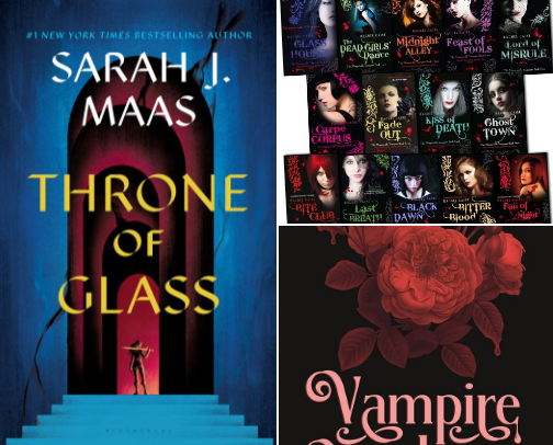 Top Fantasy Reads cover photo collage