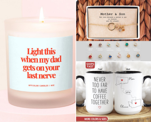 Affordable Mother's Day Gifts cover photo collage