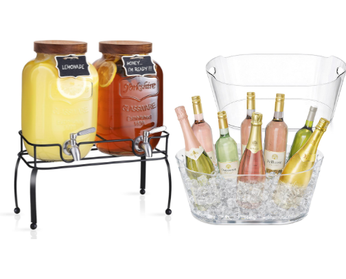 Cute 4th of July Drink Station Ideas | Soft Girl Aesthetic cover photo collage