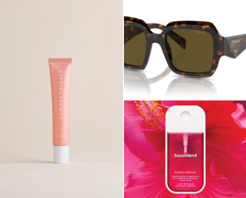 what’s in my purse 👜 cover photo collage