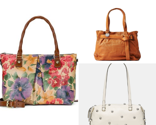 Hand bags cover photo collage