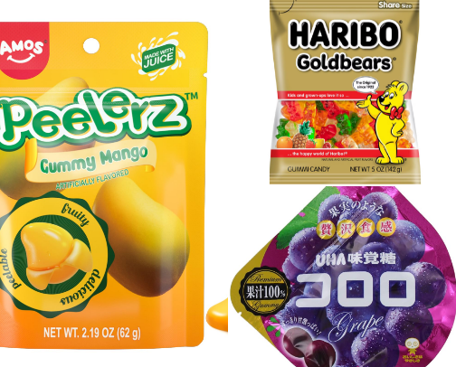 Candies/Snacks cover photo collage