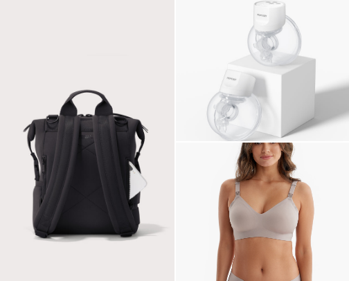 what do you need as a new mom? cover photo collage