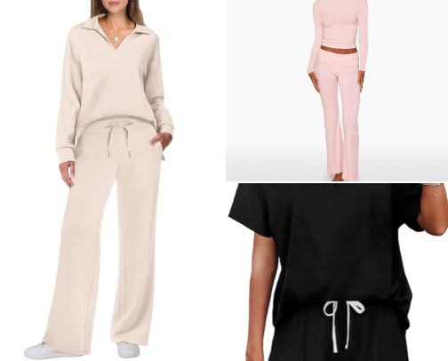 Tiktok Famous Loungewear Sets cover photo collage