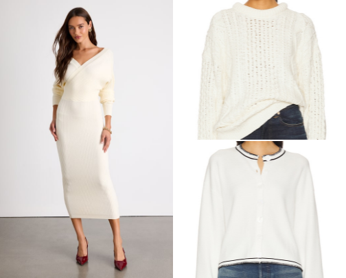 White Sweater Styles cover photo collage