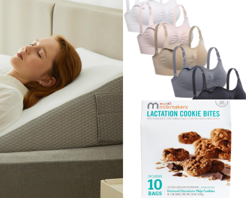 Postpartum Recovery & New Mom Essentials cover photo collage