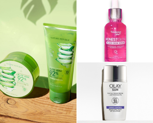 💆‍♀️🌿 My Skincare Staples: Glow from Within. cover photo collage