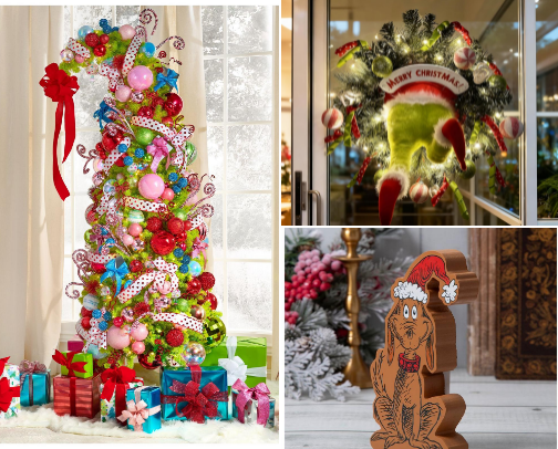 A Very Grinchy Christmas cover photo collage