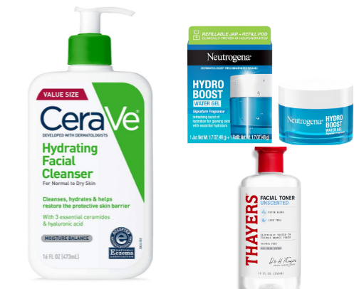 Self-Care Staples for Daily Use cover photo collage